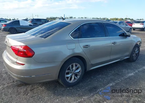 2016 Volkswagen Passat 1.8T S из США, поврежденный, VIN 1VWAT7A30GC021952